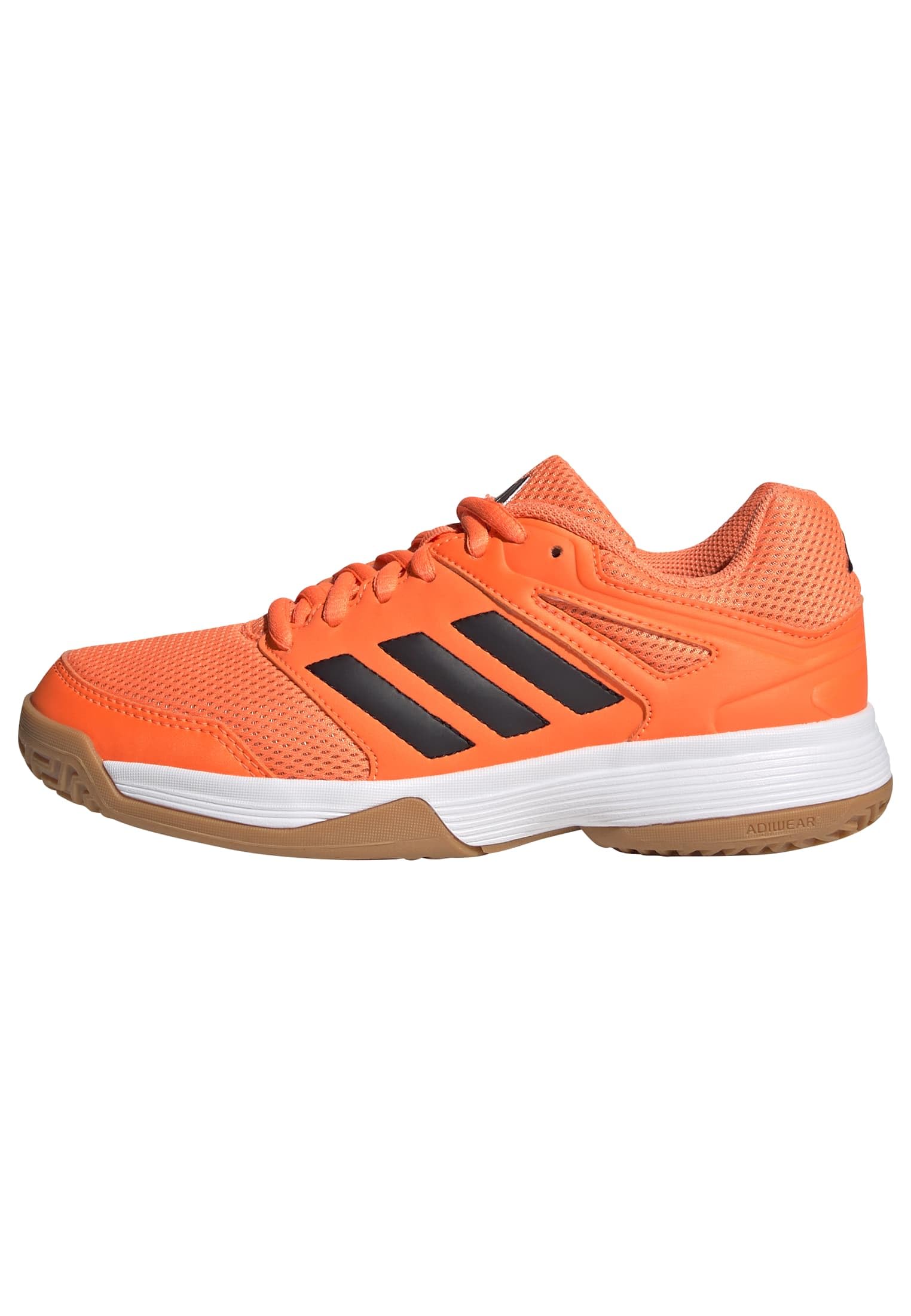 adidas Unisex Kids Speedcourt Indoor Shoes Kids, Lucid Orange/core Black/FTWR White, 5.5 UK