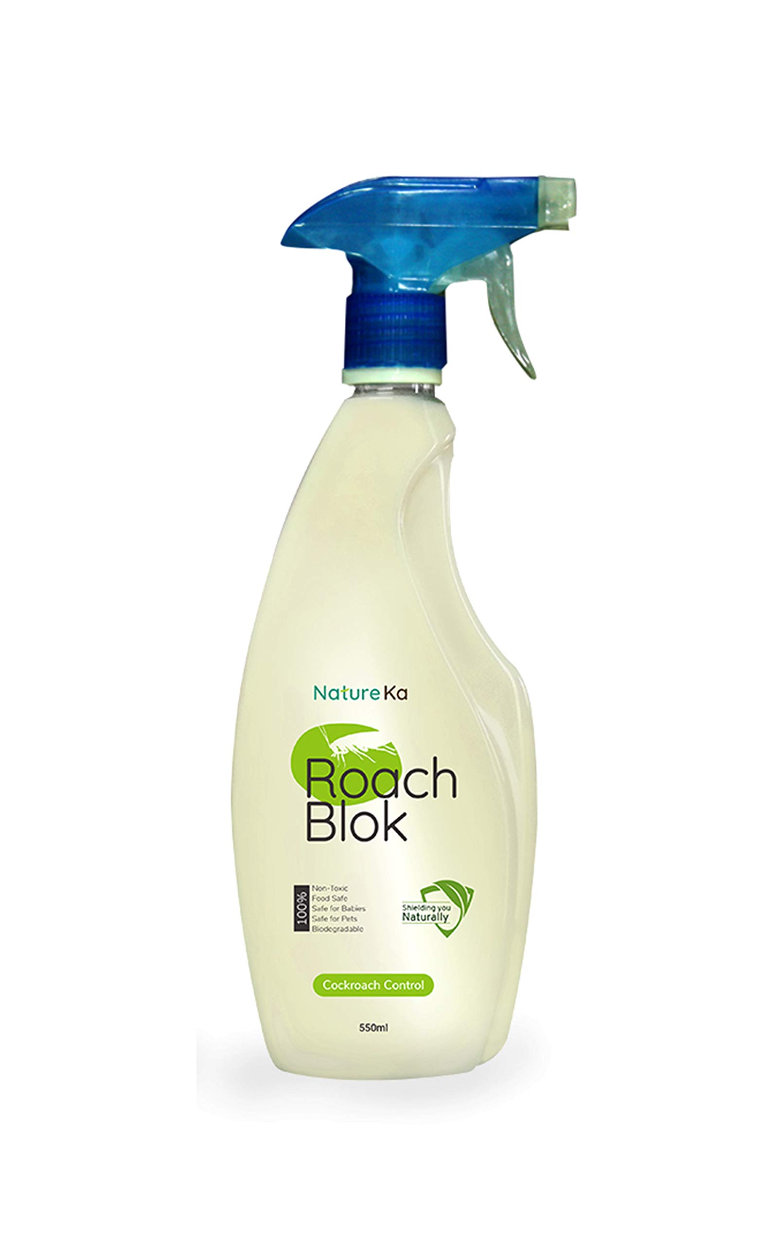 NatureKa RoachBlok : All Natural-Organic Cockroach Killer (550 ml)