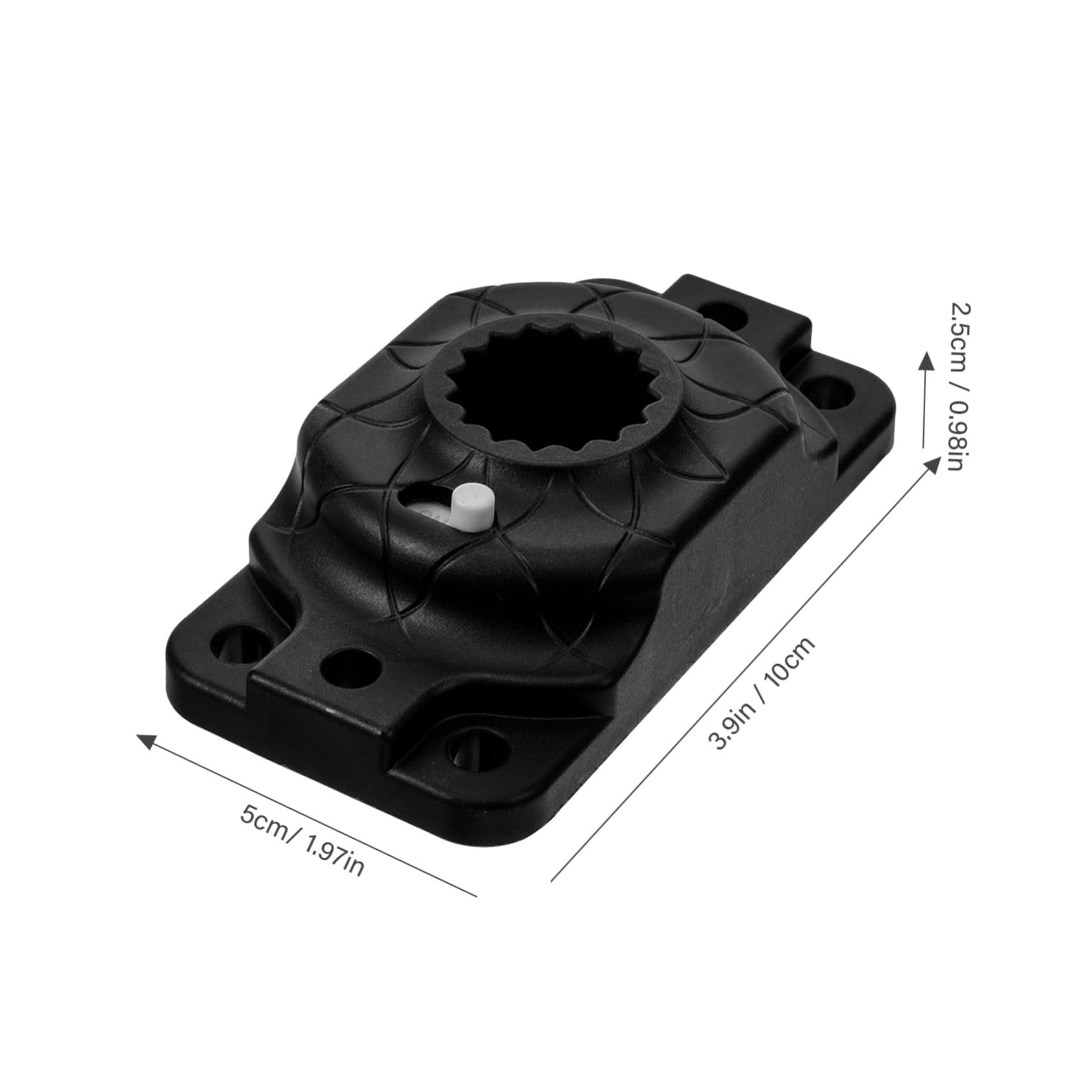 NAMOARLY Kayak Paddle Holder Base Flag Holder Universal Paddle Bracket for Kayak Accessories