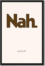 Framed Minimalist Text Art Poster Canvas Print Art Modern Wall Art Paint...