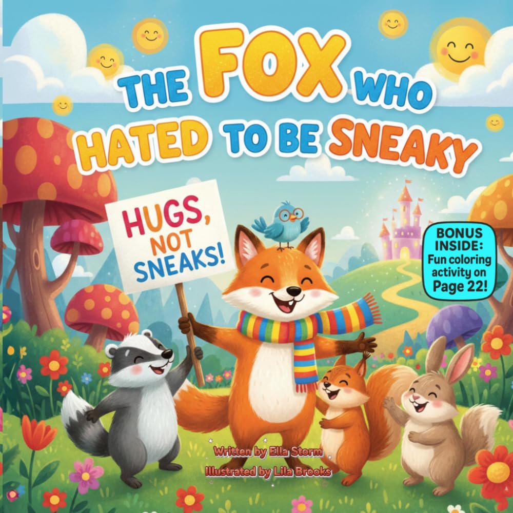 The Fox Who Hated to Be Sneaky: A Funny Rhyming Story About Being Yourself, Honesty, and True Friendship