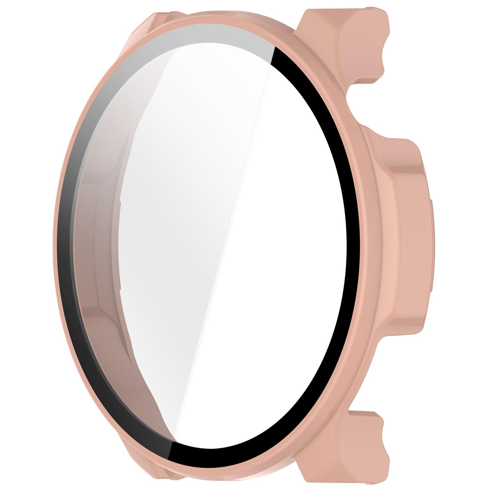 Xjdzineq Smartwatch Cover Shell Case with Glass Film for Balance 2 Watch Screen Protector Film Cover Scratchproof Case Easy Installation