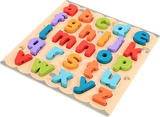 HOOTNEE 1 Conjunto De Brinquedo De Placa De Rascunho Abc Quebra-Cabeça Número De Quebra-Cabeça Alfabeto Abc Brinquedos De Aprendizagem Blocos Abc Jogo De Correspondência Tangram