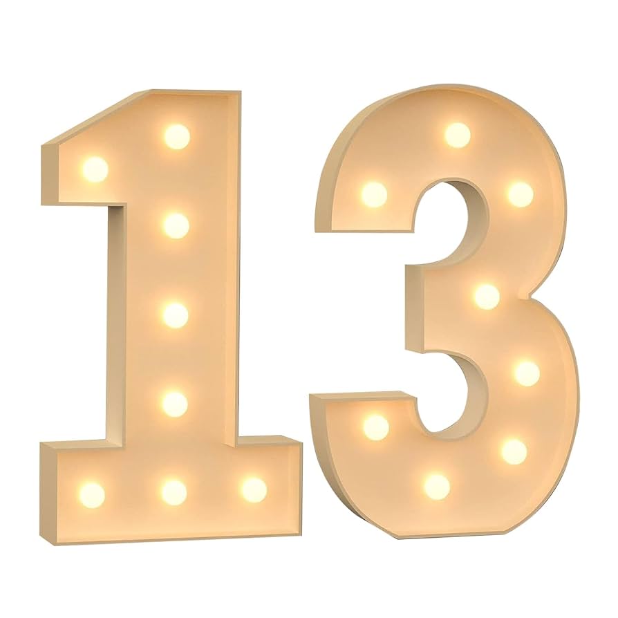 Marquee Numbers, 4FT Marquee Light Up Numbers,LED Light Up