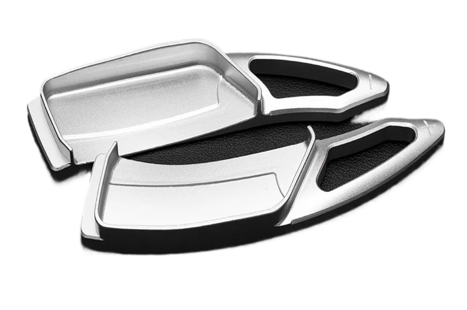 Xxiucj Silver Car Paddle Shifter Extensions For Peugeot For 508 2008 3008 5008 For Gt 2019-2025 Car Steering Wheel Paddle Shifter(Silver)
