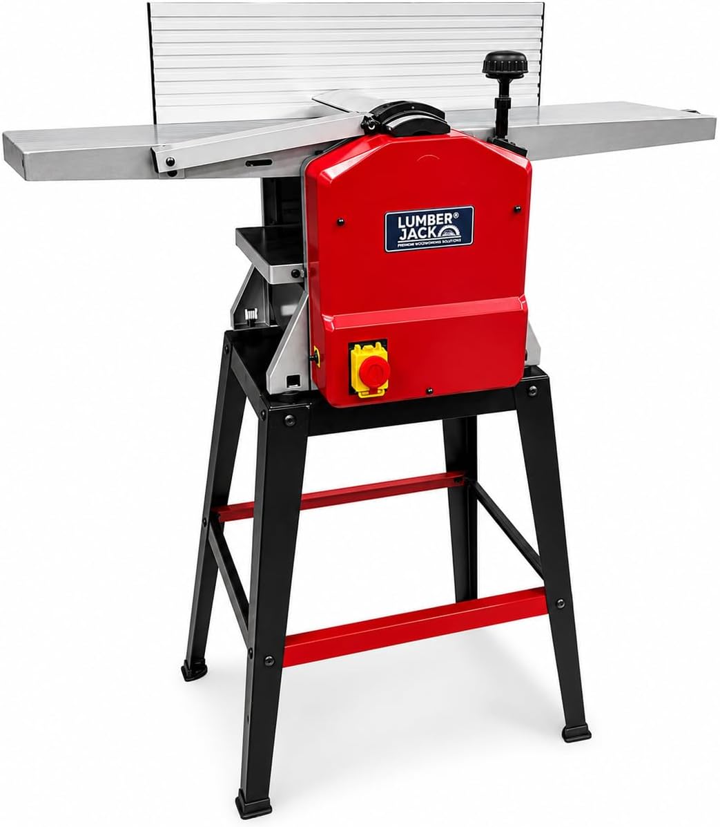Lumberjack 1500W Planer Thicknesser Woodworking Machines 10” x 5” 230V