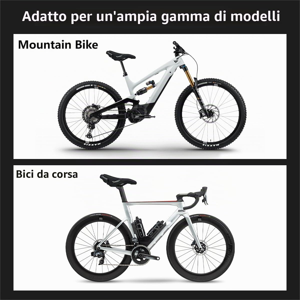 Sella per Bicicletta Comoda, Sella Bici Comoda, Sellino in Memory Foam Ergonomica Con Copertura Impermeabile Unisex per sella per City Bike Mountain Bike