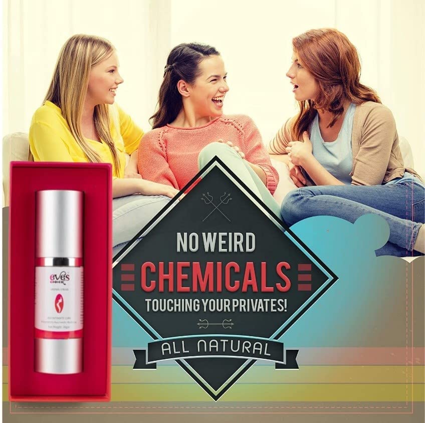 Eves Choice Intimate Cream Vaginal Moisturizer for Dryness, Itching