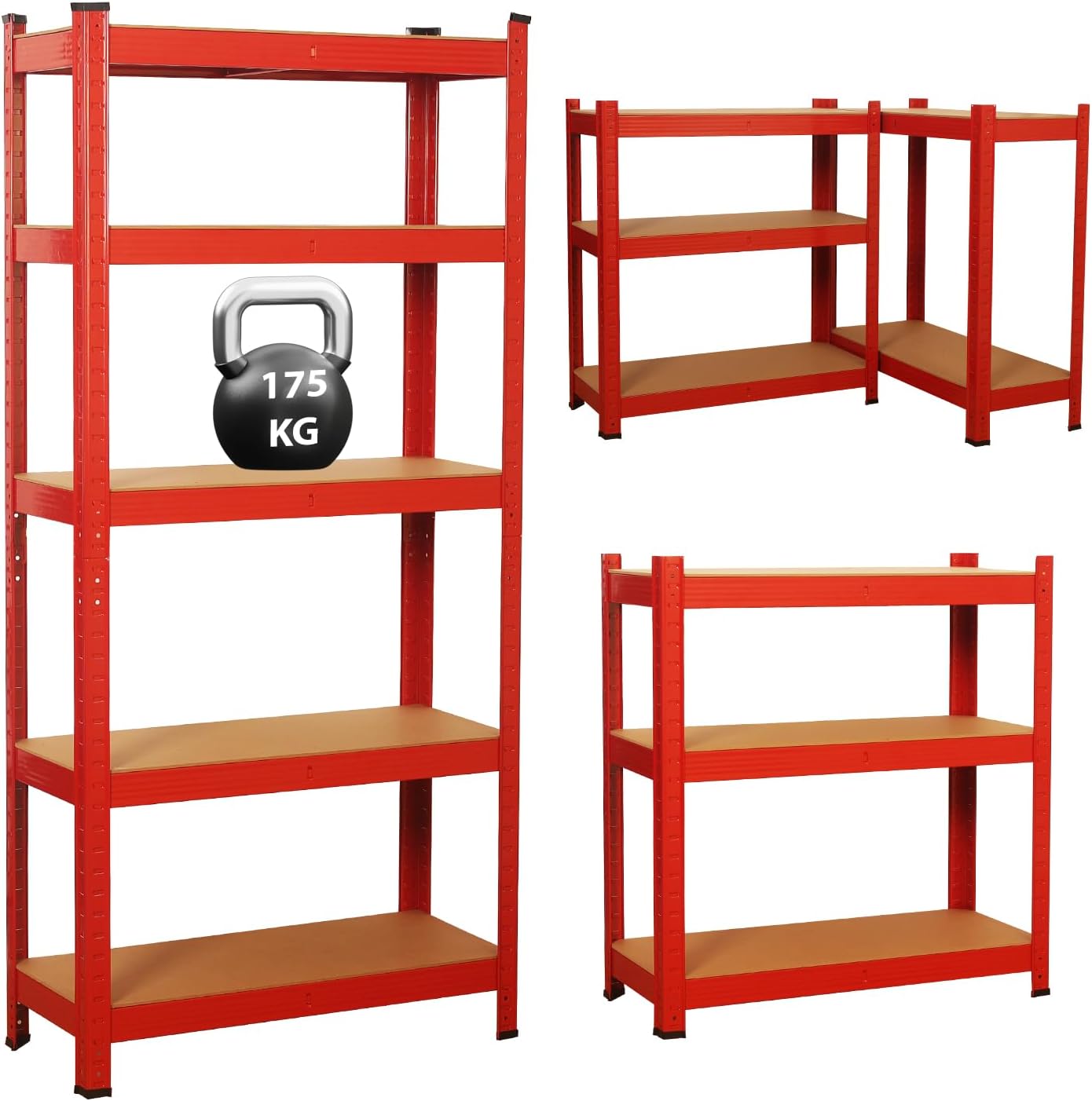 Garage Shelving Units,5 Tier Shelving Unit Garage Shelves Storage Shelf
