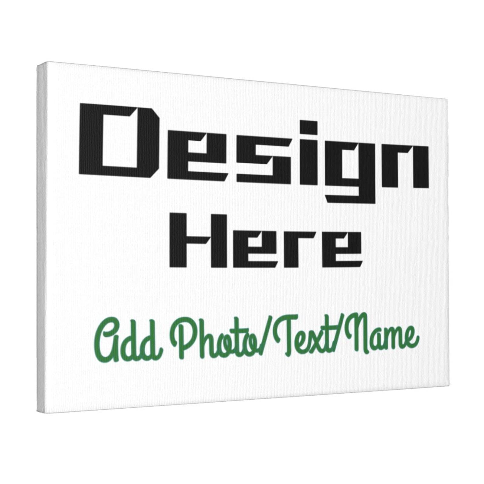 Custom Wall Art Poster From Your Phone custom canvas print Personalized Canvas Prints For Family,Holiday,Festival Add Photo/Text/Logo