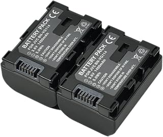 BTBAI Compatible bn-vg121 Battery for jvc bn-vg107 bn-vg114 bn-vg138 bn-vg107u bn-vg114ubn-vg121u bn-vg138u Digital Camera Video Camcorder (2X Battery+Charger AC Dual)