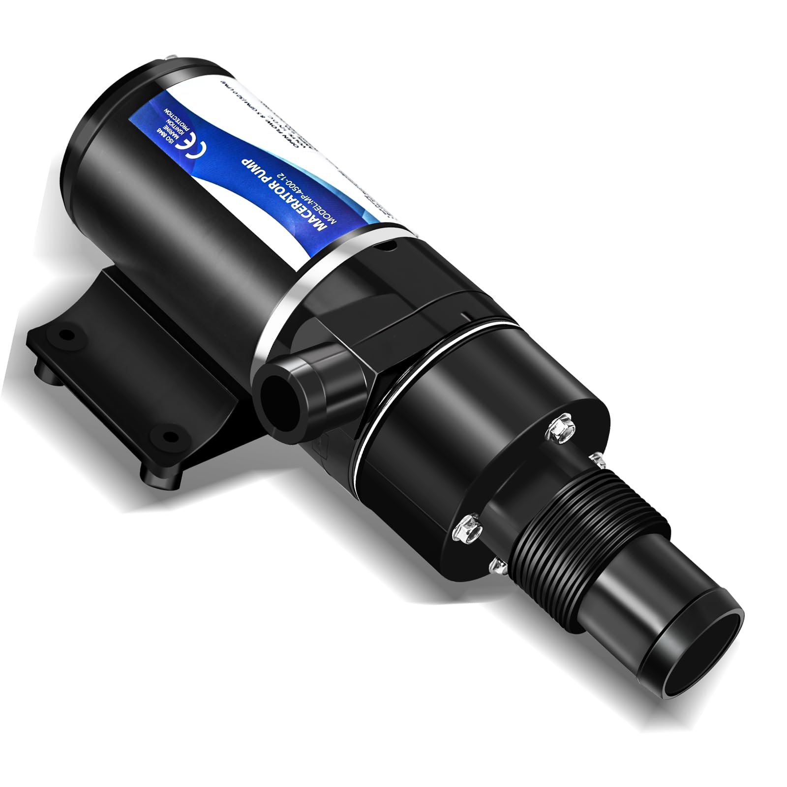 12V RV Macerator Pump, 12 GPM Marine Waste Water Sewage Chopper