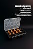 Made Slim Organizer 12 Bölmeli, Şeffaf, Düzenleyici Kutu, Polipropilen Malzeme, Çekmece İçi ve Masaüstü Kullanım İçin, Hafif Taşınabilir, Saklama Kutusu