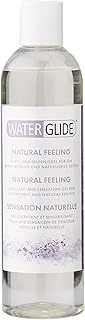 Gel lubrifiant Waterglide Natural Feeling, sensation soyeuse et lubrification longue dur‚e, 300ml, Transparent, Taille Unique