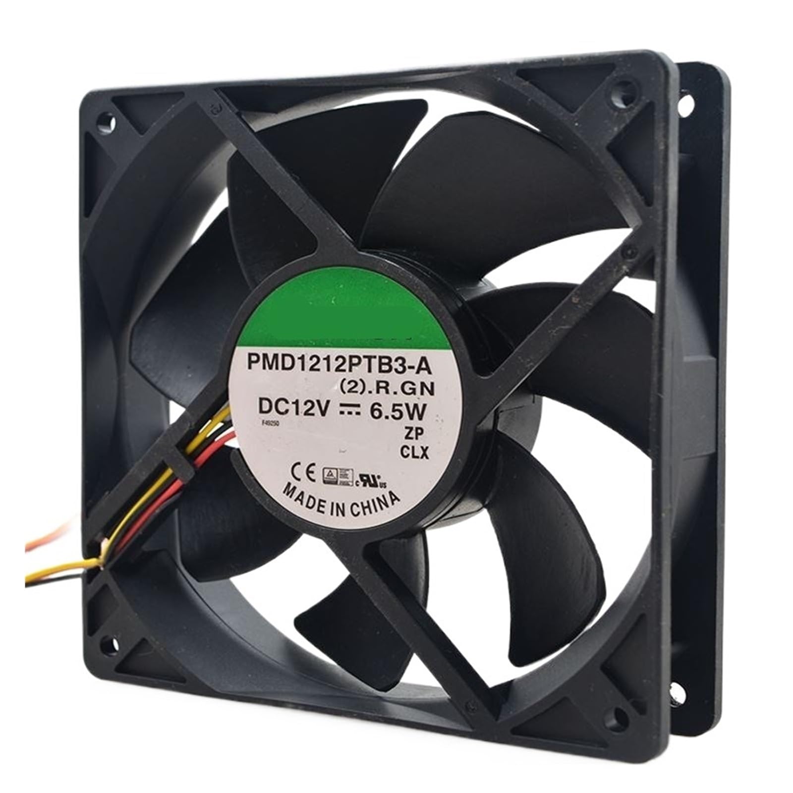 YUSKICCNE PMD1212PTB3-A 6.5W 12025 12CM 3 Wire Cooling Fan