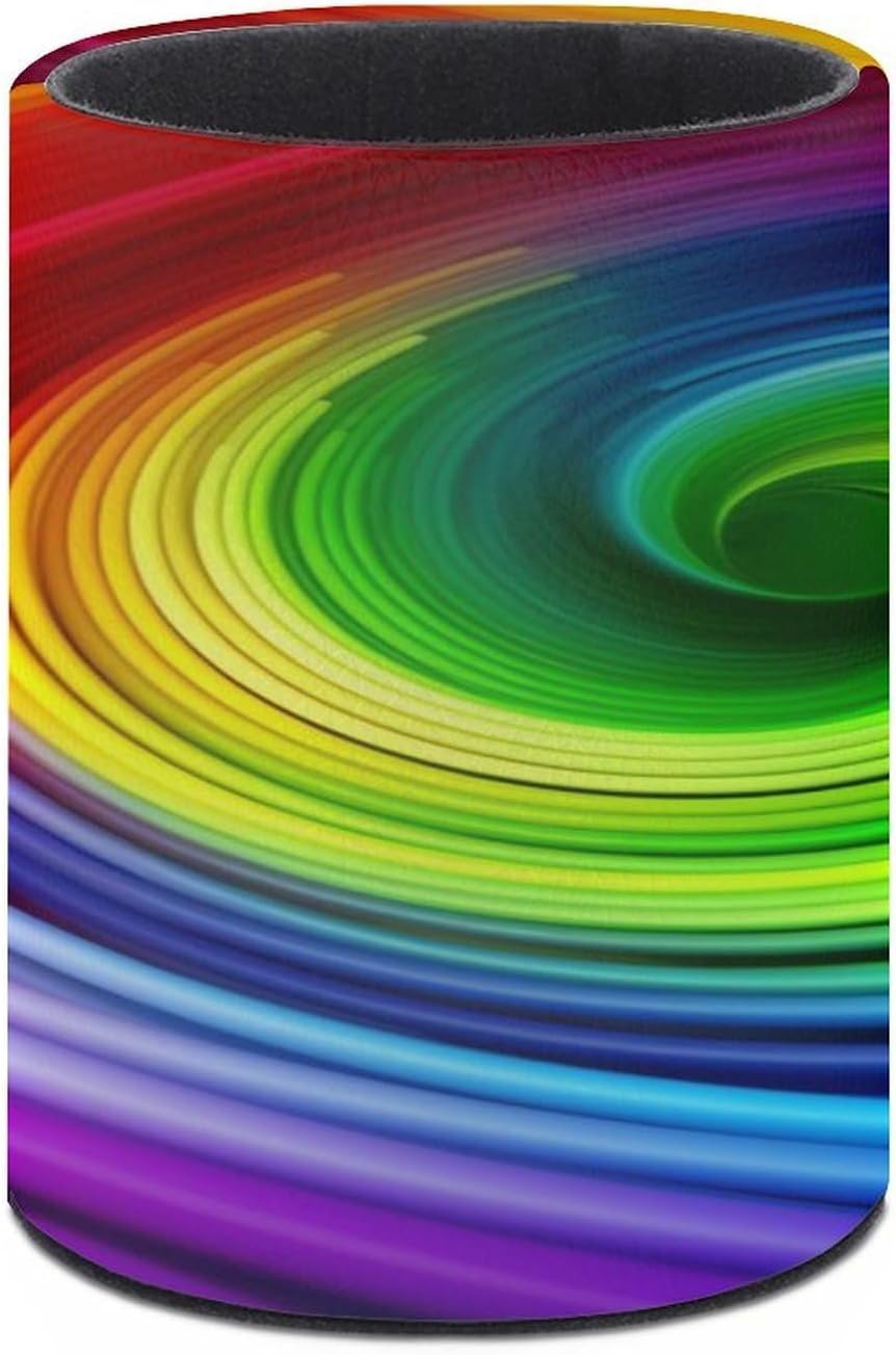 Rainbow Spiral Round Pen Holder Desk Organizer for Office Home image 3