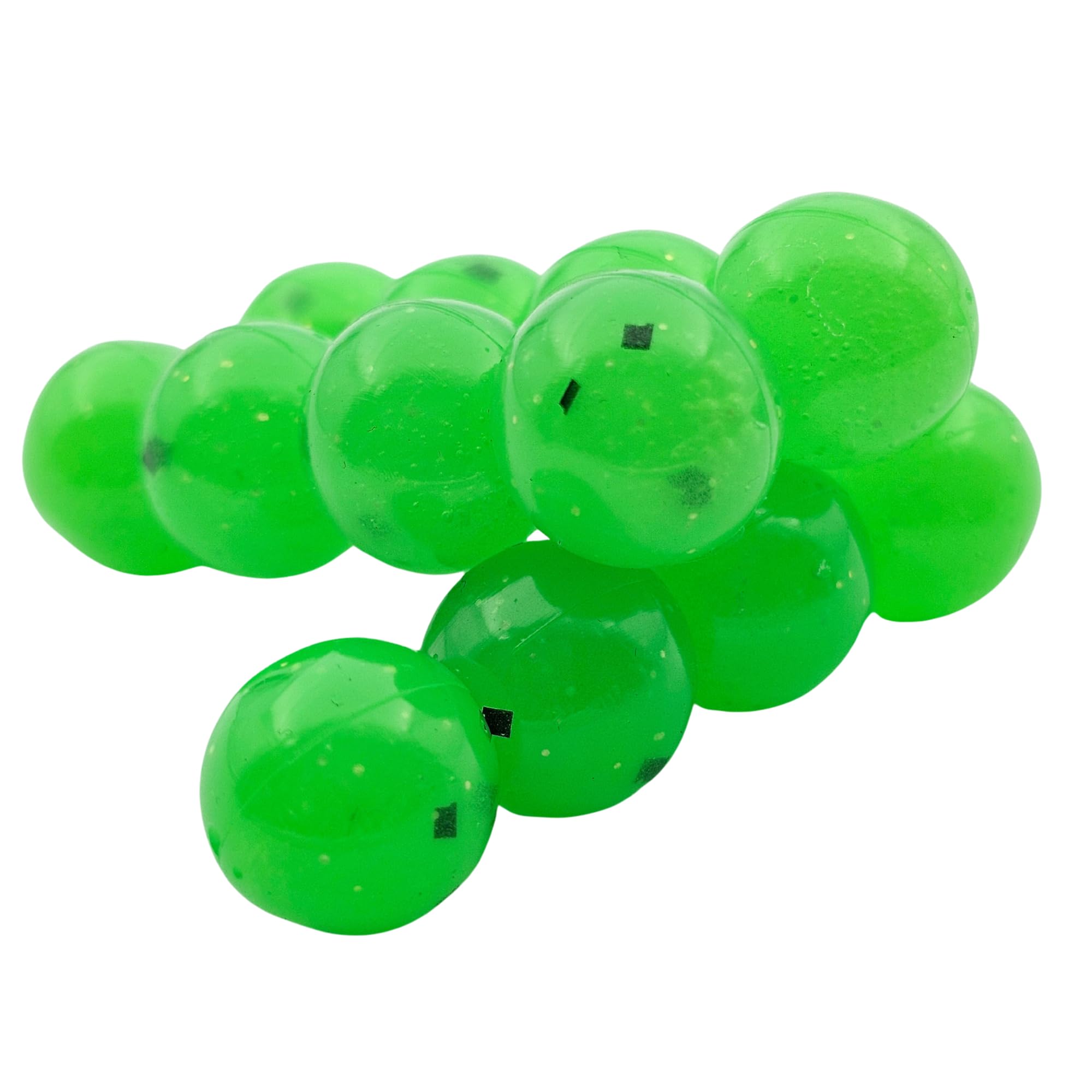 Fishing Scented Soft Plastic Beads Artificial Salmon Egg Bait Packs for Trout, Steelhead and Salmon (Spawn Roe Fishing Tackle)