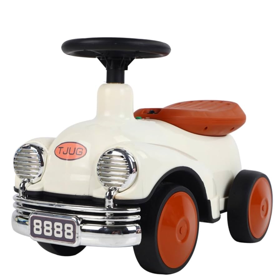 Amazon.co.jp: 【Ptomoto】乗用玩具 子供用車 レトロカー 足こぎ