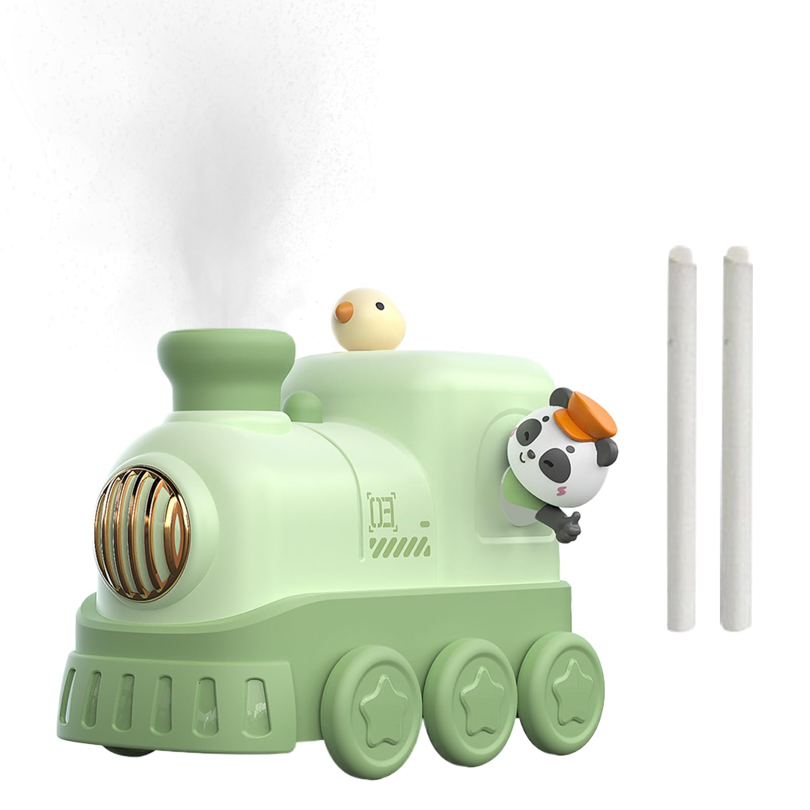 Humidificateur pour chambre bébé et enfant, mini train à ultrasons silencieux