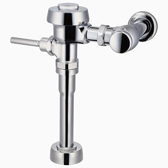 Sloan Royal 180 Manual Urinal Flushometer, Polished Chrome, 1.0 GPF