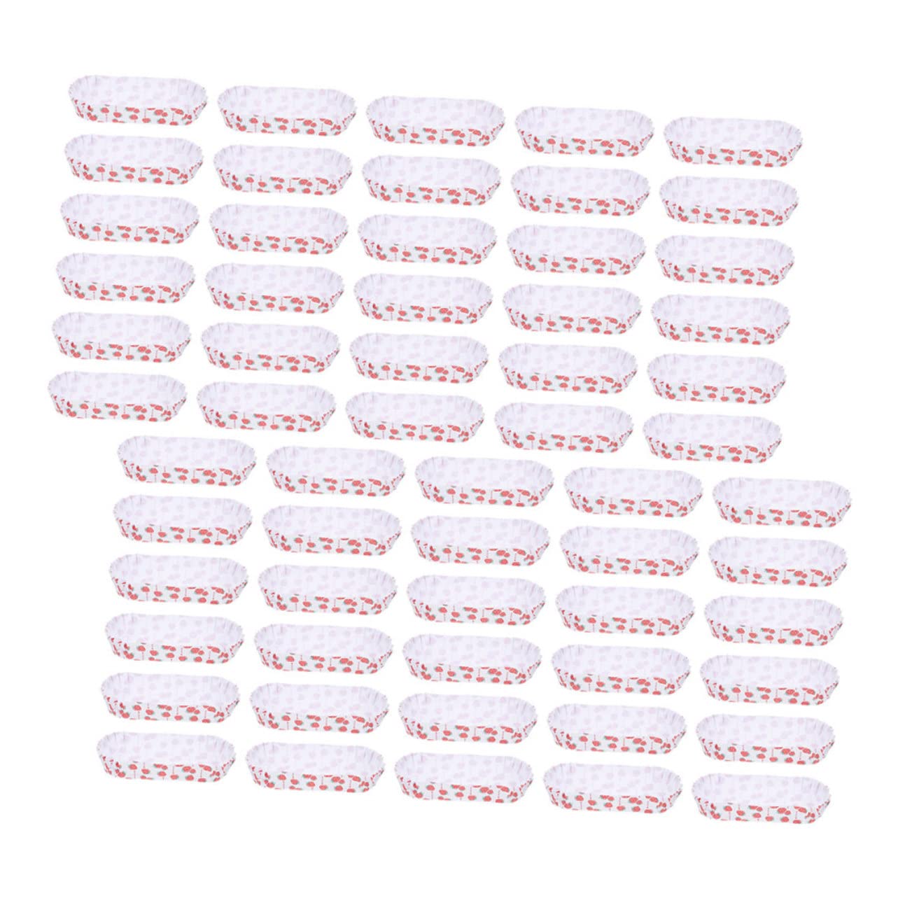 Ciieeo 200Pcs Disposable Paper Food Boats Grease Hot Dog Containers for Parties Multi Functional Dessert Holders for Bakeries Food Trucks and Picnics