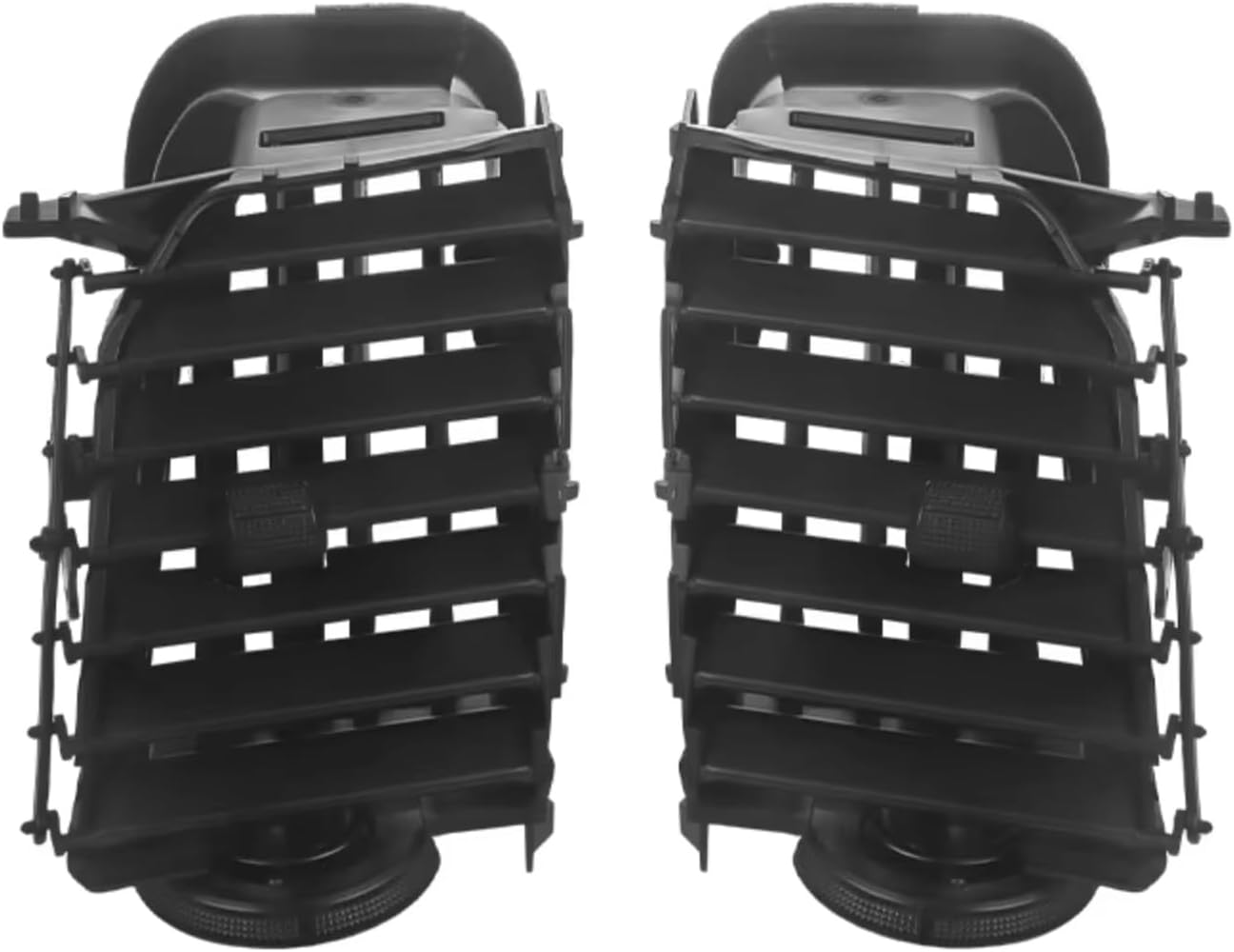 Air Outlet Vent Dash Panel 2pcs Center Air Conditioner A/C Vent Outlet Grille 55680-0K010 Compatible With Toyota For Hilux For Vigo 2004-2009 2010 2011 2012 2013 2014 2015