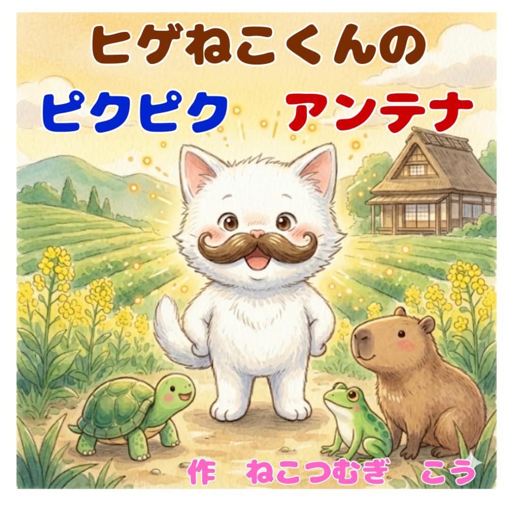 ヒゲねこくんのピクピクアンテナ: (子供向け絵本）