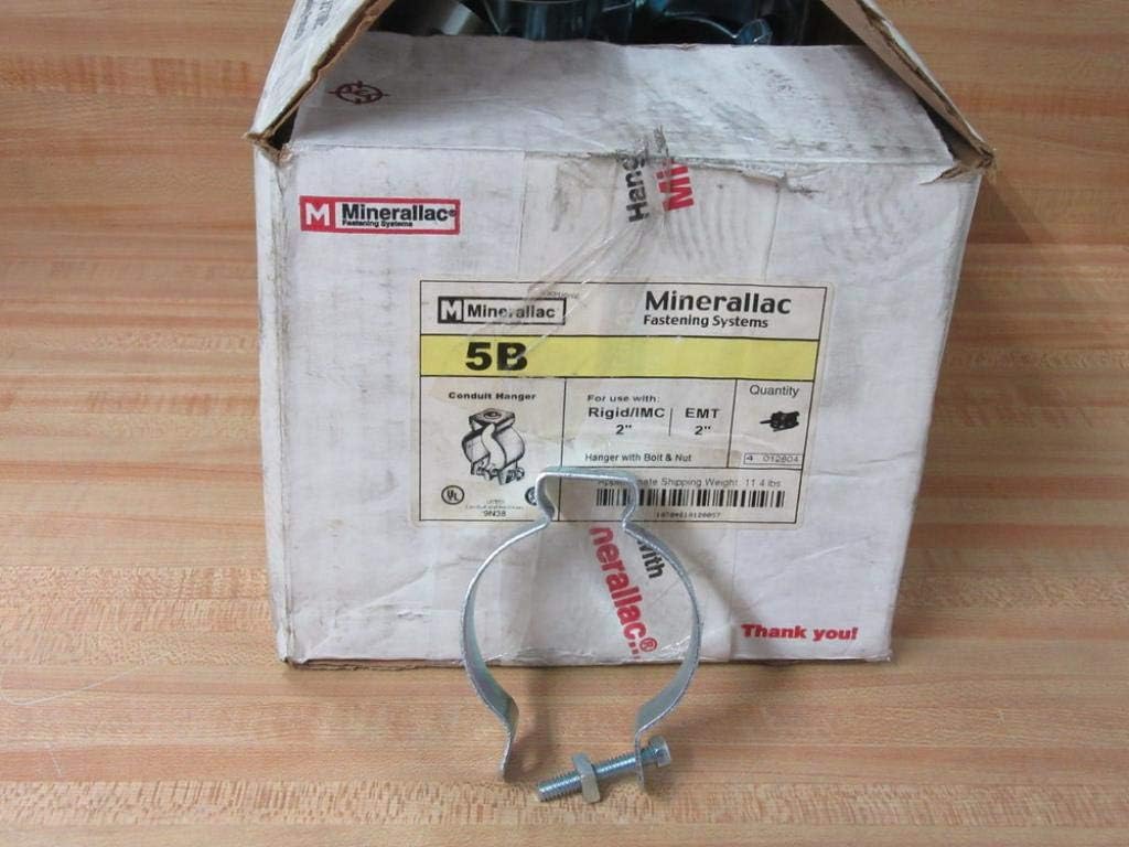 Minerallac 5B 2" Conduit Hanger with Bolt (Pack of 48)