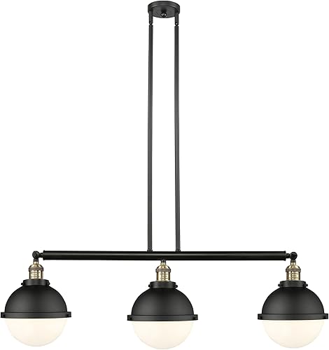 Miniatura 4 de Innovations 213-SN-HFS-82-SN Colgante Isla Tres Luz de Franklin Restoration Collection 9.00 pulgadas