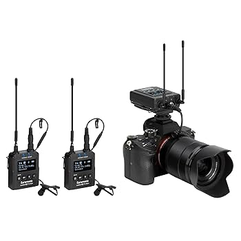 Amazon.com: Saramonic UwMic9S Mini Kit 2 | Advanced 2-Person