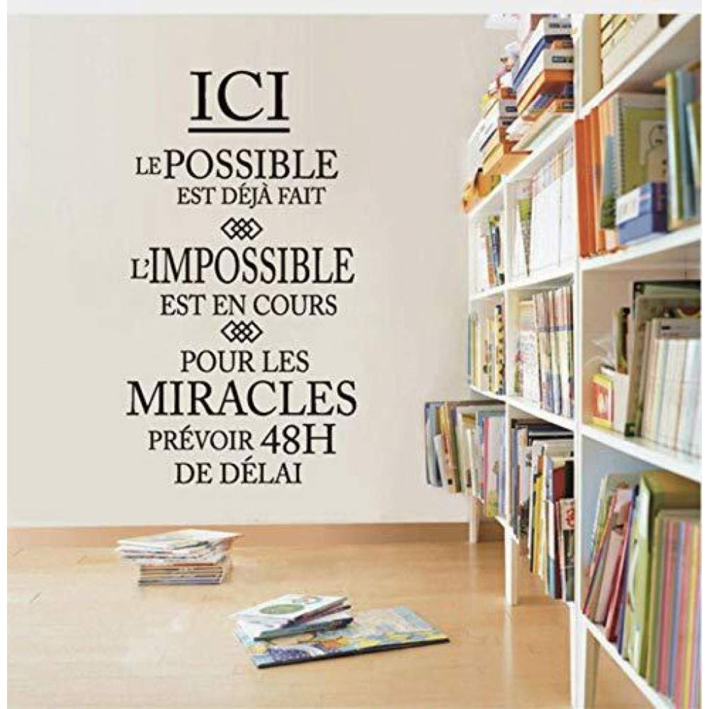 Jwjqtld Wall Sticker Ici French Home Rules Remove Self Adhesive Creative Home Decor Wall Stickers For Bedroom Living Room Home Decor Or Any Smooth Surface Buy Online In Faroe Islands At Faroe Desertcart Com Productid