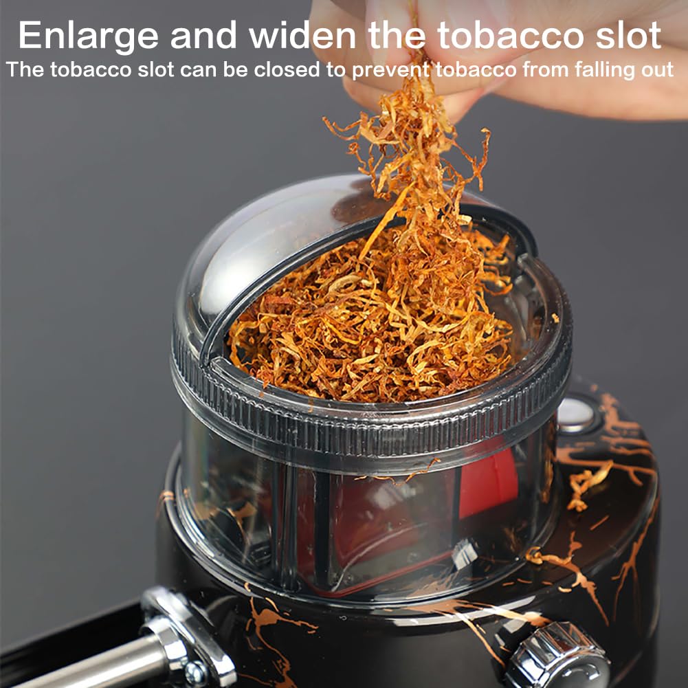 macchina per rollare sigarette， Fully Automatic Electric Tobacco Filling Machine, 8.0Mm/5.5Mm/6.5Mm Household Tools,.0mm/6.5mm(5.5mm/6.5mm)