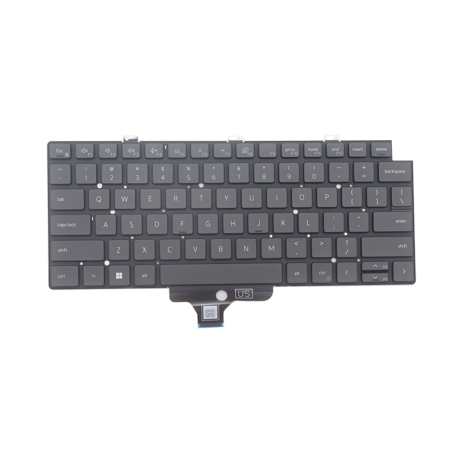 Clavier Dell Latitude 5320 7320 rétroéclairé US 018YPJ de remplacement pour PC portable - 3