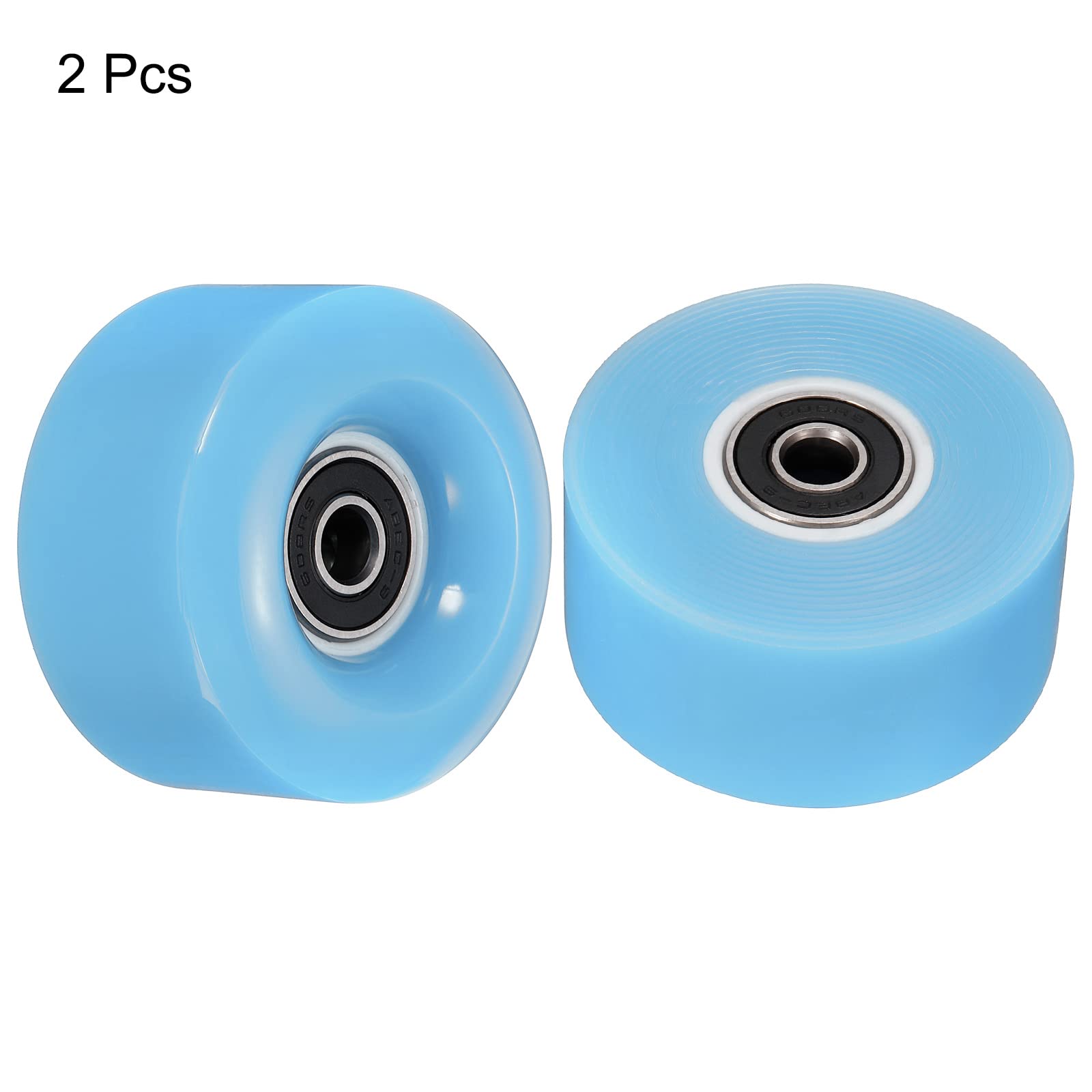 FoxySkate Patins à roulettes brillants pour femme et homme, double FoxySkate Patins à roulettes brillants pour femme et homme, double