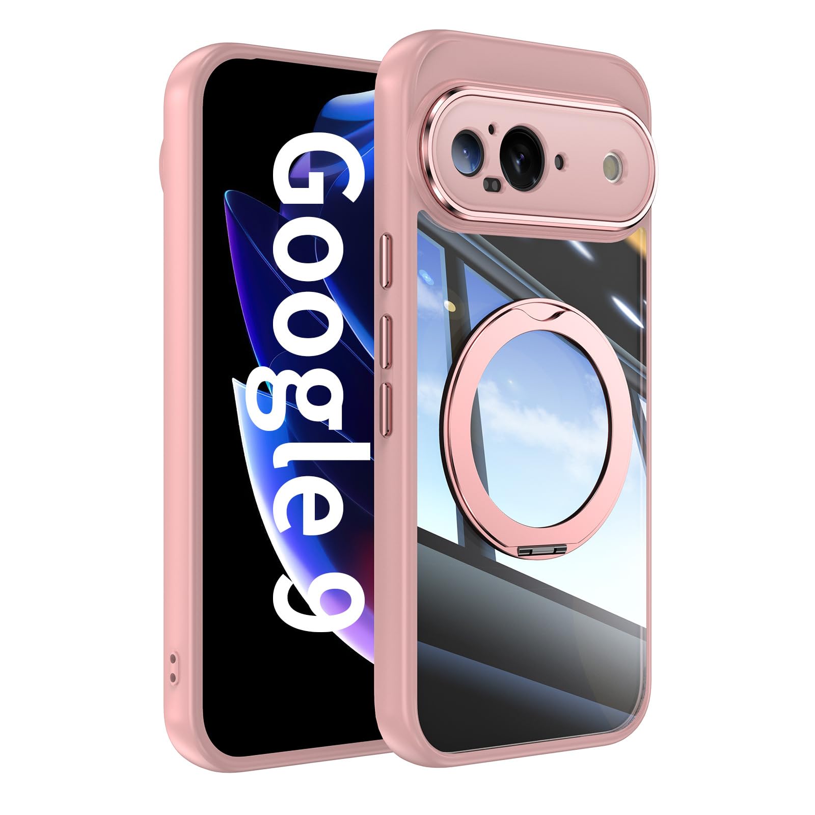 Amazon.co.jp: google pixel 9a 用 ケース magsafe 対応 クリア 360