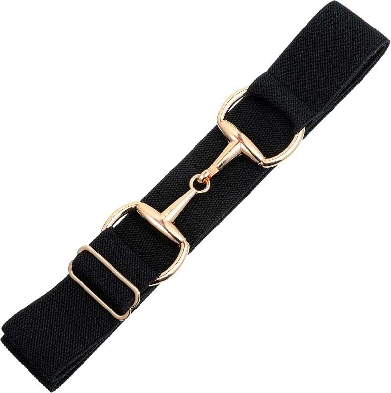 KALIONE Cinturones ecuestres para mujer, cinturón ecuestre elástico, cinturón de equitación para mujer, cinturones anchos para caballo, regalos con hebilla para mujeres y niñas, equitación, deportes ecuestres