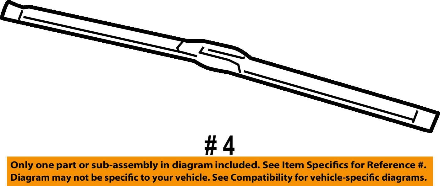 General Motors 22860195, Windshield Wiper Blade