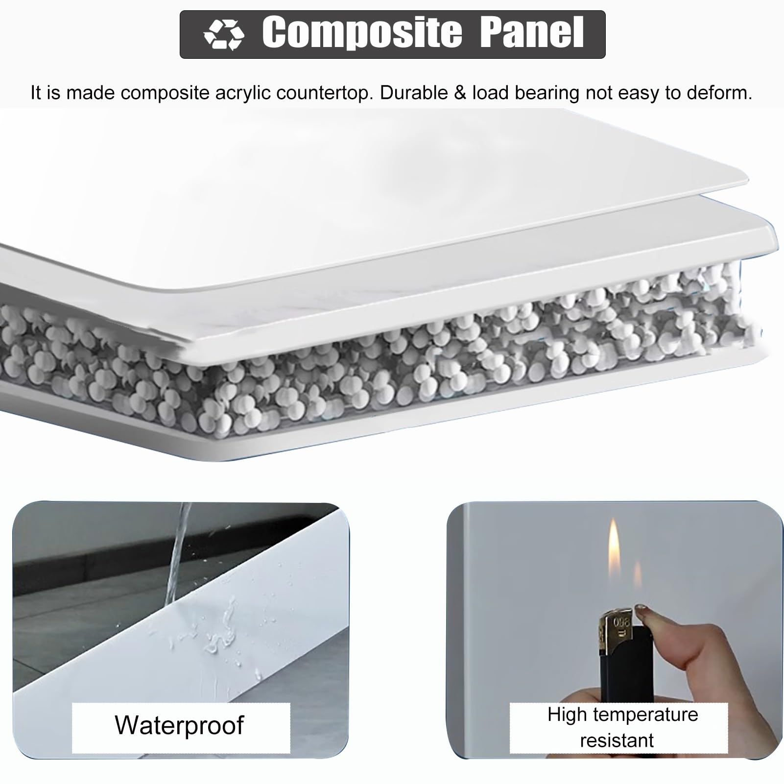 davanzale interno finestra Protezione per Davanzale Sostituzione Finestra con Nasello, Davanzali Decorativi Ristrutturazione Bordatura Finitura, Copertura Nasello Davanzale per Piante / Cucina(110x20c