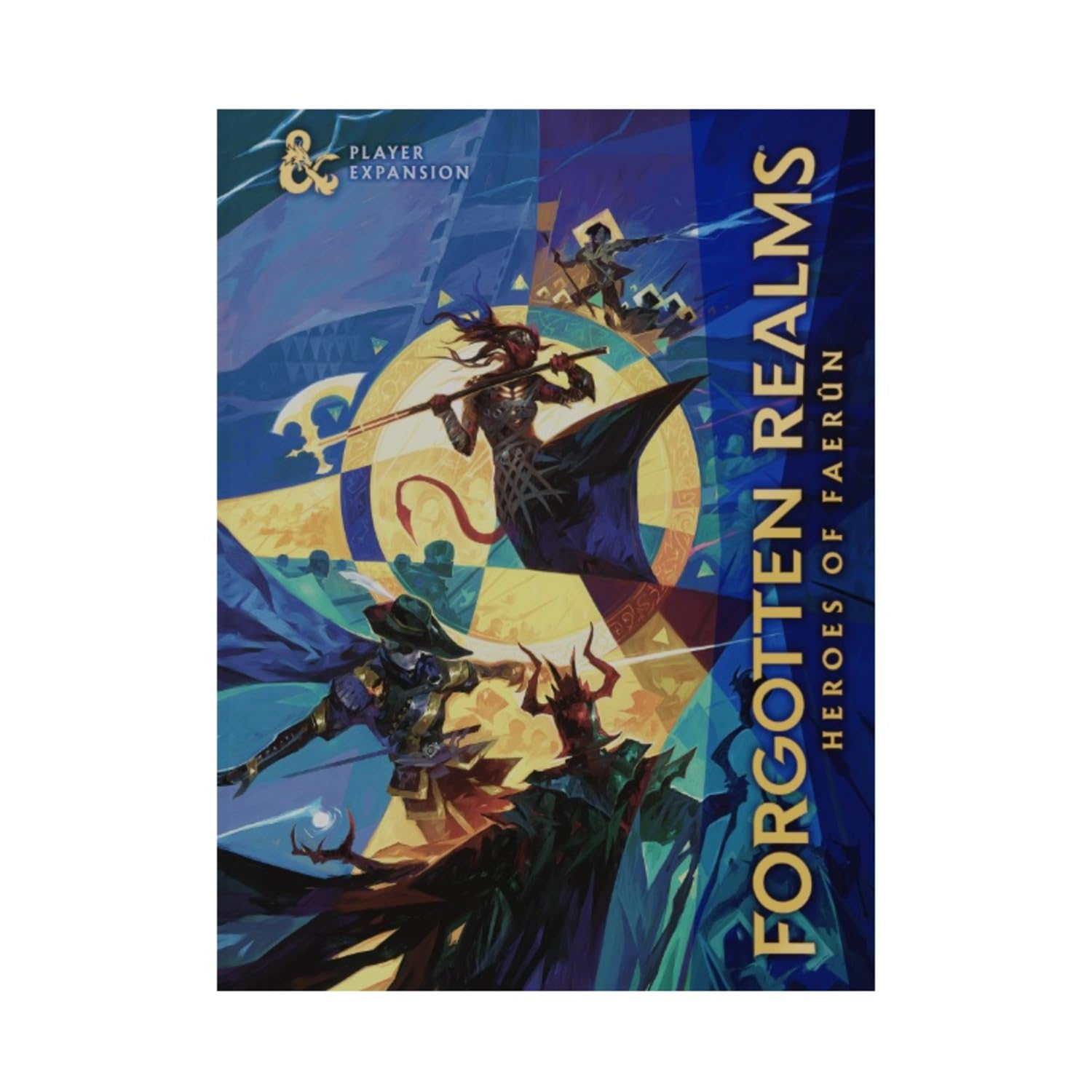 Dungeons & Dragons: Forgotten Realms: Heroes of Faerun Book (alternatywna okładka edycji limitowanej)