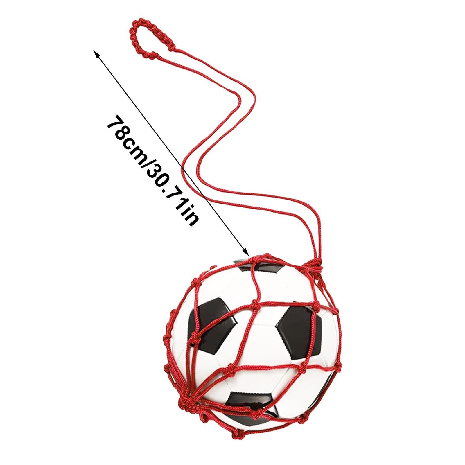 Mesh Ball Bag Nylon Drawstring 1 Ball Carrier Soccer Football Volleyball Storage Net Balls Bag Multifunctional Sports Holder