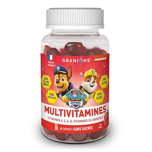 60 Gummies multivitamines GRANIONS PAT PATROUILLE | Complement alimentaire |