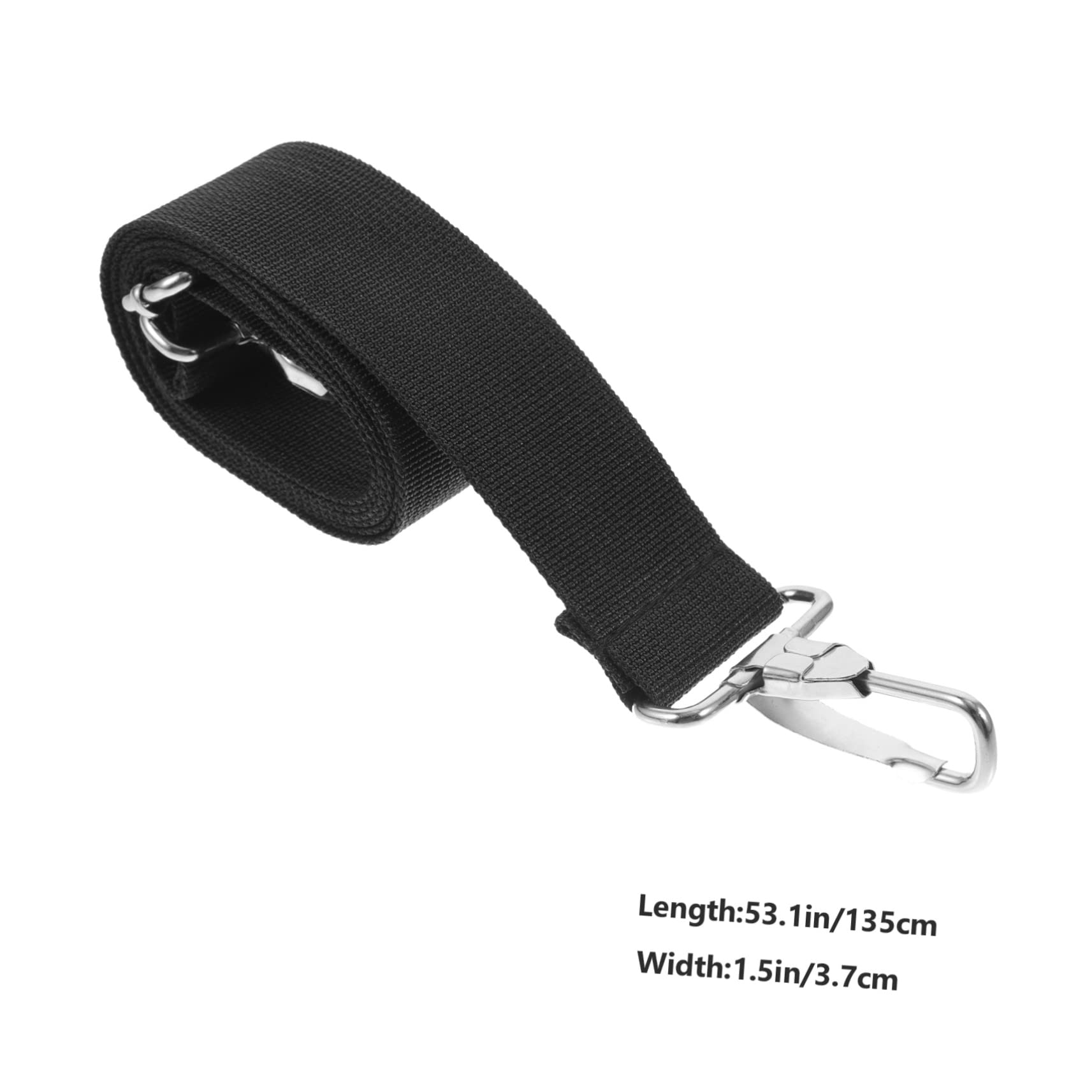 Garneck Elegant Drum Strap Set 4pcs Snare Drum Shoulder Sling Metal Clasps for Musicians