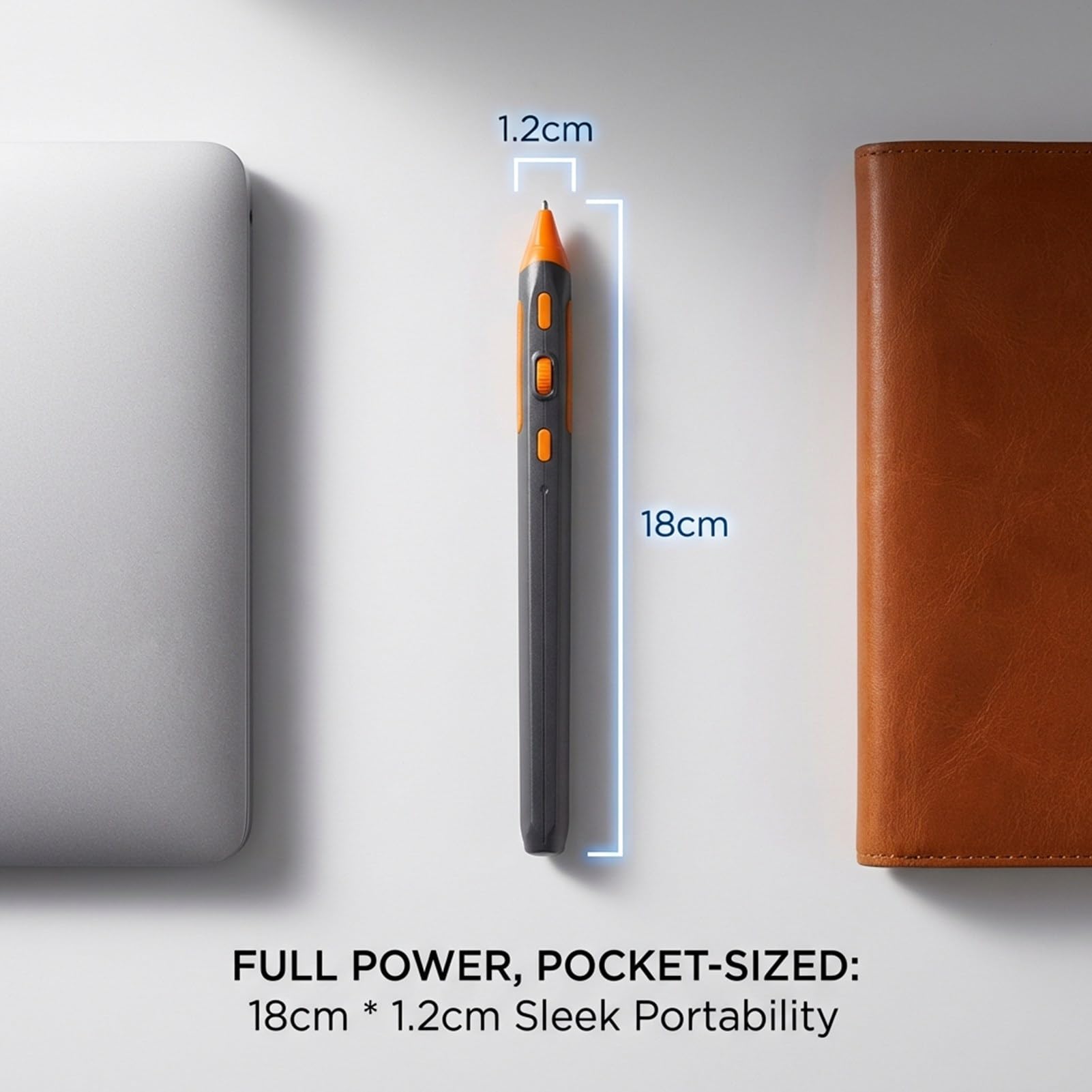 Ratón De Bolsillo, Control De Voz Inteligente AI Ratón Óptico Inalámbrico Ergonómico 2.4G, Lápiz Óptico Traductor De 200 Idiomas, Compatible con Computadora Portátil, PC