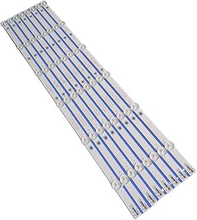 CEVIZ LED Backlight Strip for 55PUF6263/T3 4708-K55WDC-A2113N01 55PUF6092 K550WDC1 A2 4708-K55WDC-A2113N01 471R1P79 5LED(6V) 545mm (Color : 8 PCS 5LED 6V)