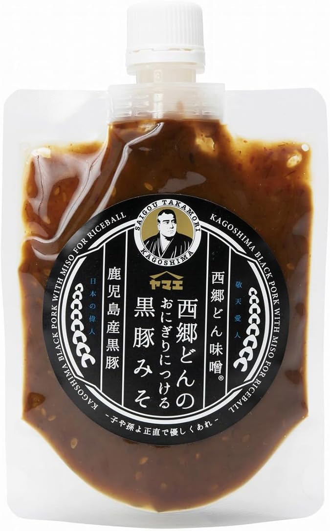 Amazon.co.jp 西郷どんのおにぎりにつける黒豚みそ 180g 4582334124219 食品・飲料・お酒 Amazon.co.jp 西郷どんのおにぎりにつける黒豚みそ 180g 4582334124219 食品・飲料・お酒