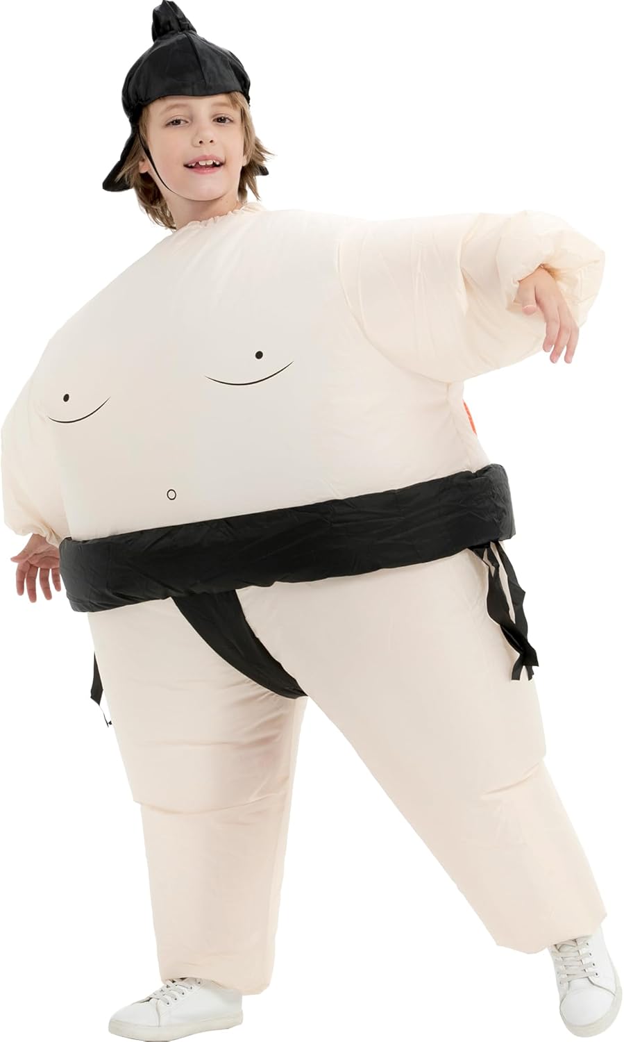 Inflatable Sumo Costume Kids,Blow Up Wrestler Suit,Halloween Costumes for Boys Girls - Image 5