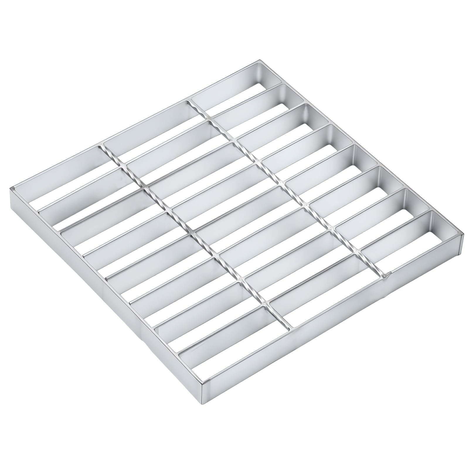 1 Pcs 12"x12" Hot-Dip Galvanized Steel Drain Grate Cover Outdoor