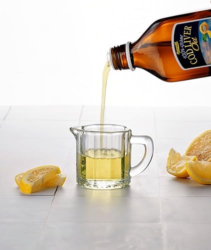 Miniatura 3 de Sanniti Aceite de hígado de bacalao 100% natural, salvaje capturado nórdico, 8.5 fl oz (8.4 oz) (limón)