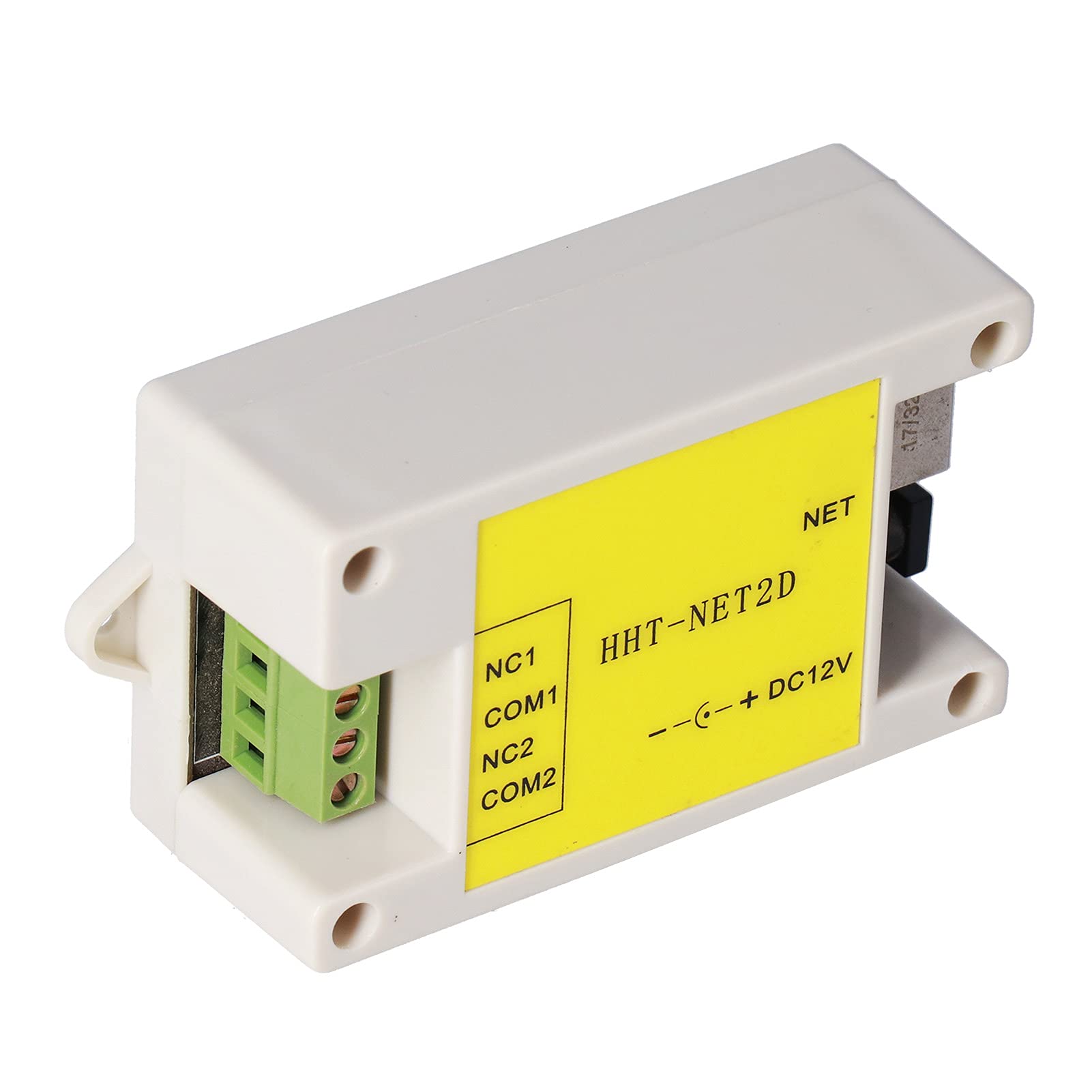 Módulo de Retransmisión de Red IP, Módulos de Control Remoto de Vigilancia de Internet de 2 Canales de 2 Canales, Grado Industrial -40 a +85 Grados, Fuente de Alimentación