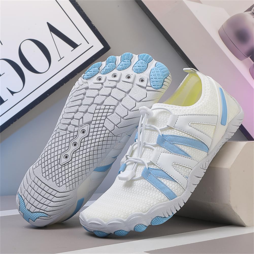 Wasserschuhe für Herren und Damen, Unisex-Duschen-Schuhe,Fingerschuhe，Fitnessschuhe，Paar-Schuhe Strandchuhe, schnell trocknende Wasserschuhe, Schwimmschuhe, Surfschuhe, Bachwander Größe 35-45